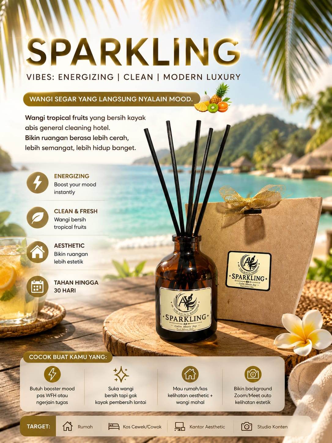 SPARKLING Reed Diffuser