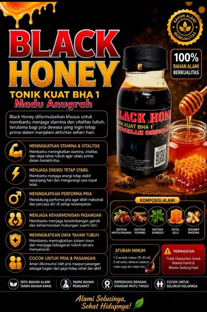 Black Honey Tonik Kuat BHA 1