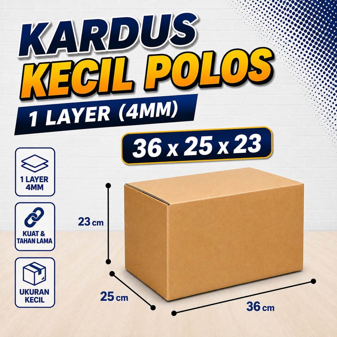 Kardus Besar Packing Pindahan 36x25x23 Single Layer