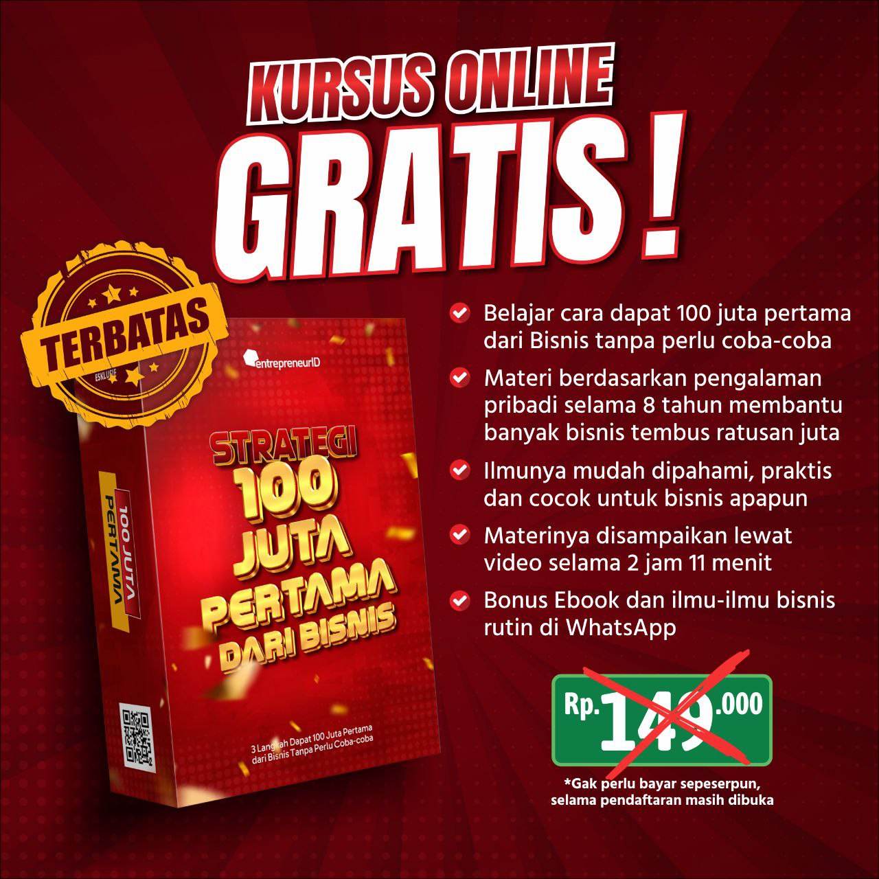 GRATIS - 100 Juta Pertama dalam Bisnis