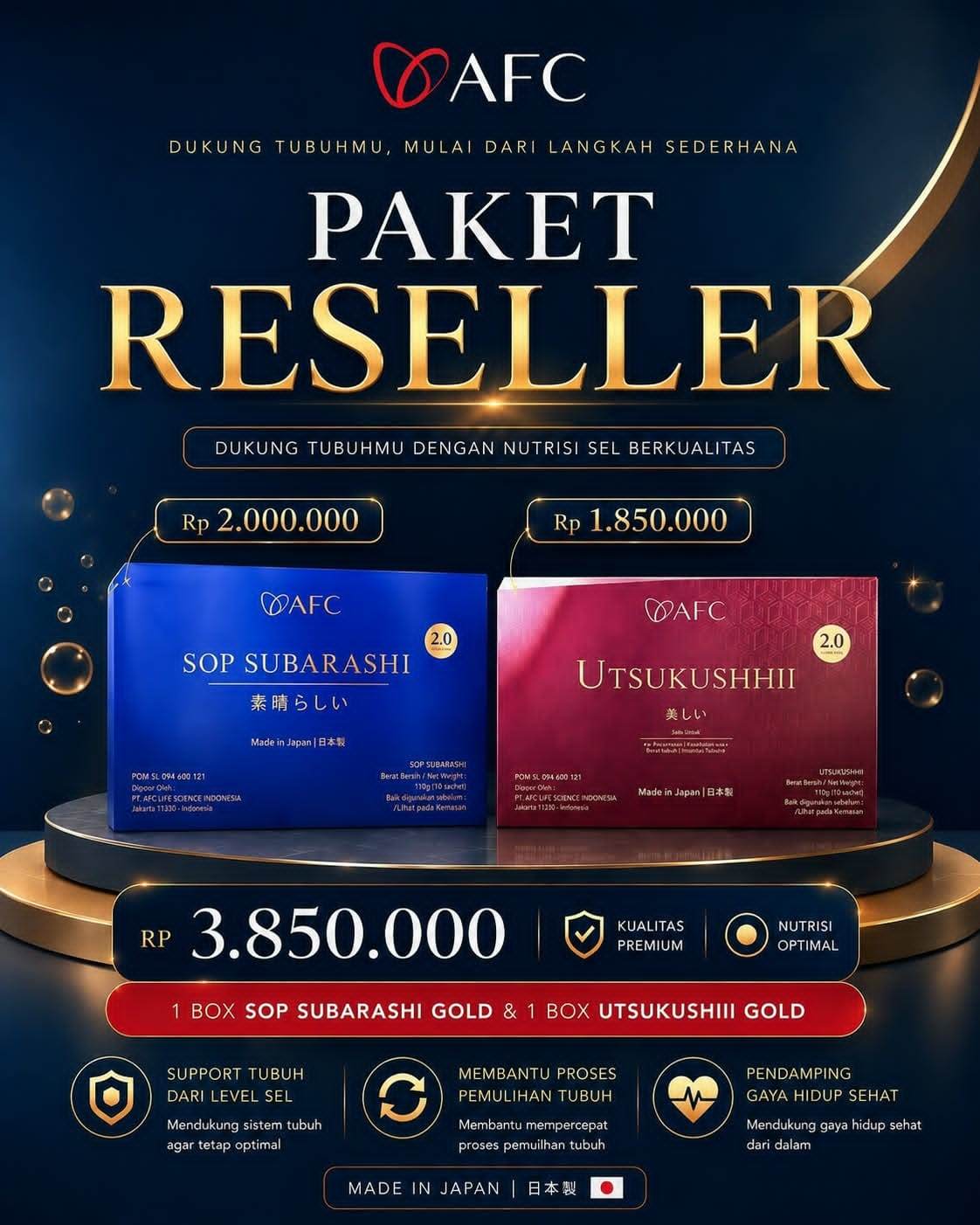Teraphy 1 bulan / Paket Reseller