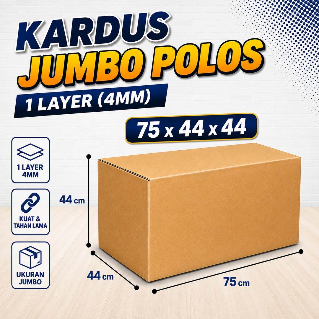 Kardus Besar Packing Pindahan 75x44x44 Single Layer