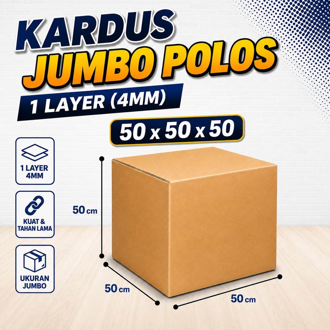 Kardus Besar Packing Pindahan 50x50x50 Single Layer