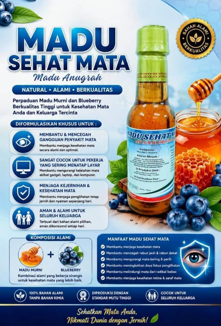 Madu Sehat Mata Madu Anugerah