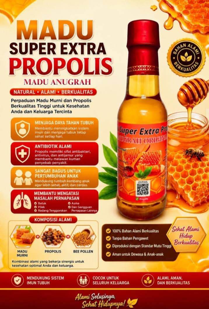 Madu Super Ekstra Propolis