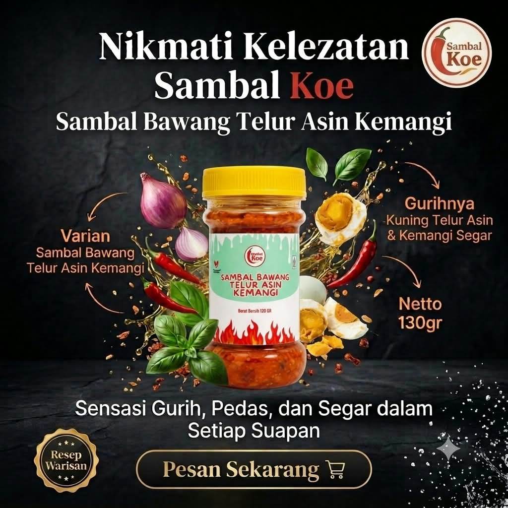 Sambal Telur Asin Kemangi