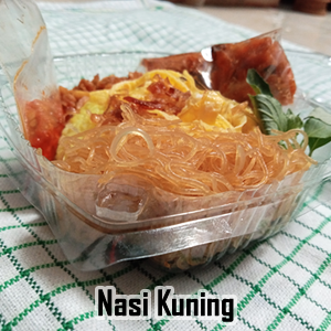 Nasi Kuning (paket 1 org/porsi)