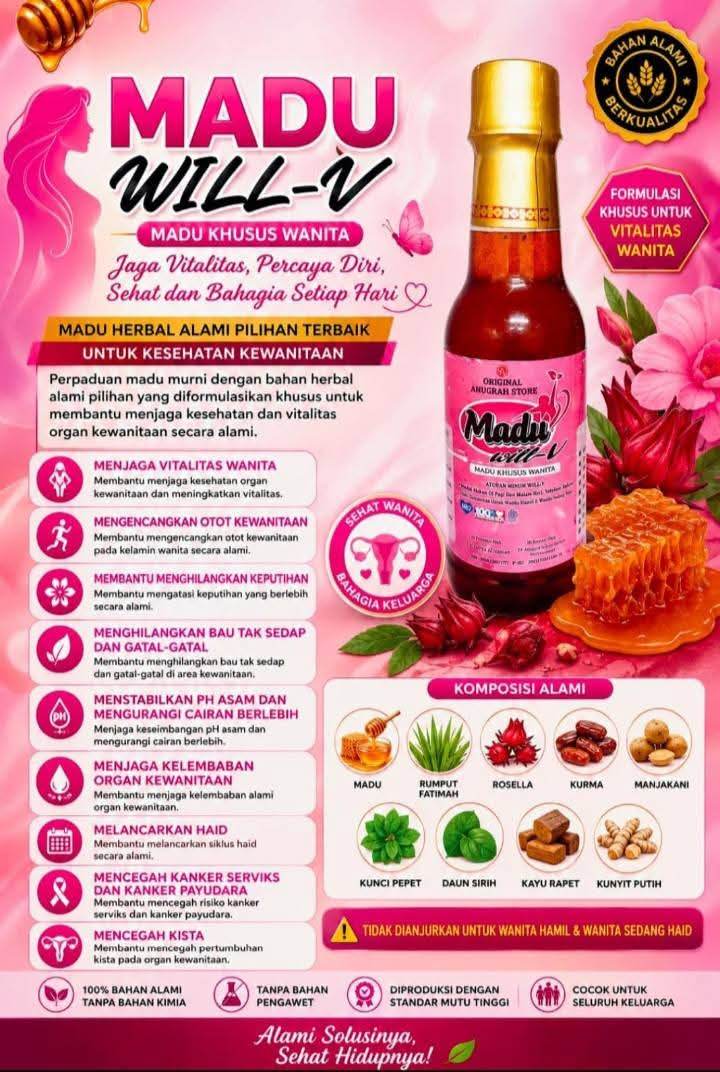 Madu Will-V Khusus Wanita