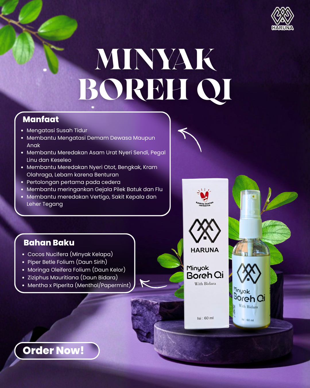 MINYAK BOREH QI