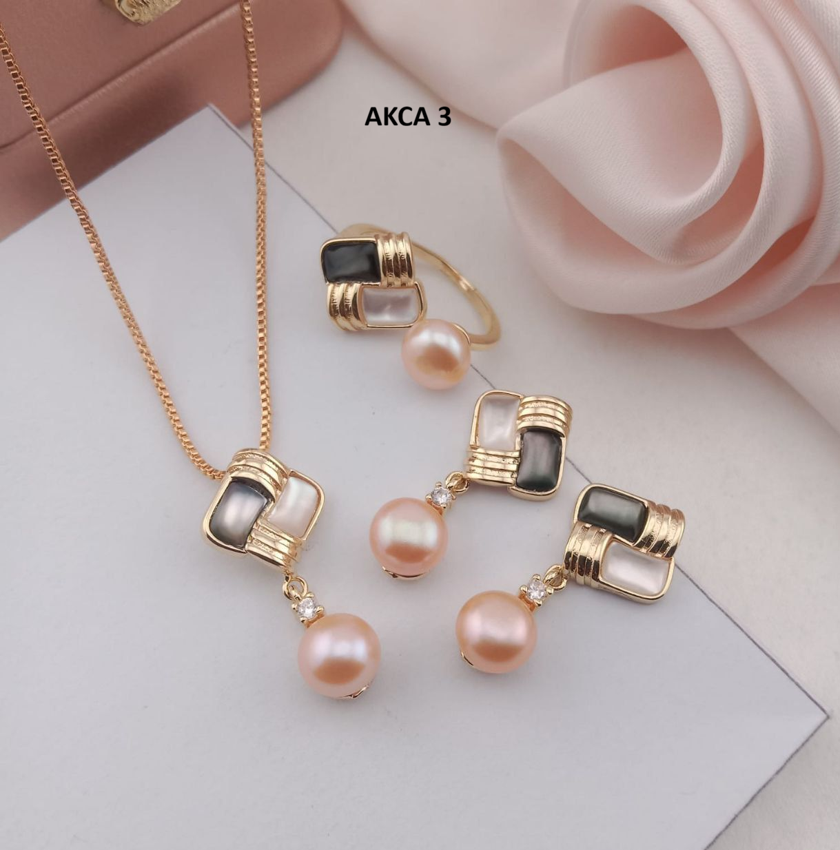 ORIGINAL MUTIARA LOMBOK KALUNG CINCIN ANTING